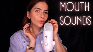 ASMR MOUTH SOUNDS amp INAUDIBLE Whispering auf 200 Sensitivität ❣️ohne cuts [upl. by Mersey]