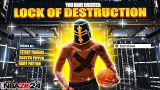 1 BEST LOCKDOWN BUILD in NBA 2K24 NEW LOCK GUARDS 15 EASILY BEST LOCKDOWN SETTINGS [upl. by Dibrin]