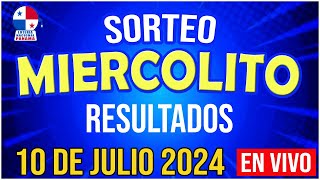 🔰🔰 EN VIVO SORTEO MIERCOLITO 10 de JULIO de 2024  Loteria Nacional de Panamá [upl. by Ebenezer]