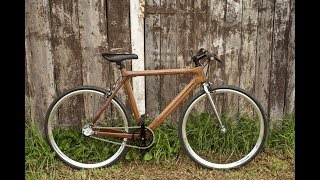 Wooden Bike Build  Part One [upl. by Alocin442]