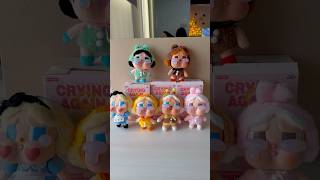 POPMART Crybaby crying again series vinyl plush pendant 🎀 popmart blindbox unboxing crybaby [upl. by Mallissa]