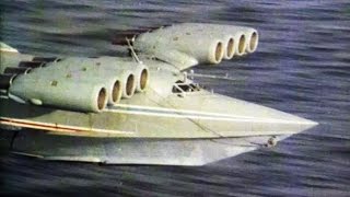 Unusual Aircraft  Ekranoplan the Leviathan [upl. by Zurc311]