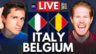 🔴ITALY vs BELGIUM LIVE  UEFA Nations League 2024  Full Match LIVE Today [upl. by Morel]