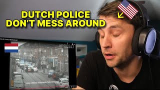 American reacts to Netherlands Police Chase [upl. by Kiran]