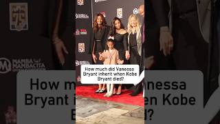 How much did Vanessa Bryant inherit when Kobe Bryant died actor michaeljordan vanessabryant [upl. by Evalyn]