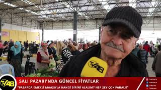 SALI PAZARI’NDA GÜNCEL FİYATLAR [upl. by Leavelle]