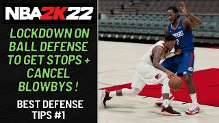 How to Play Defense in NBA 2K22 Best On Ball Defense Tips [upl. by Silecara]