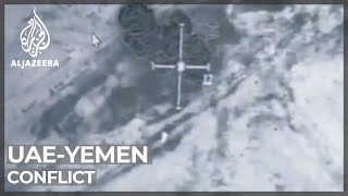 UAE attacks Houthi missile bases in Yemen [upl. by Lysander]