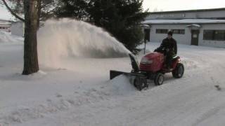 Simplicity Conquest snow blower [upl. by Gwennie]