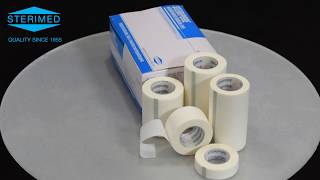 Steripore  Steripore  Microporous Tape  Surgical Tapes [upl. by Halimeda]