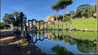 Tra le rovine di Villa Adriana a Tivoli [upl. by Akirdnwahs]