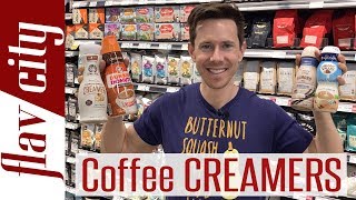 HUGE Coffee Creamer Review  Which Ones To Buy amp Avoid [upl. by Ezalb]