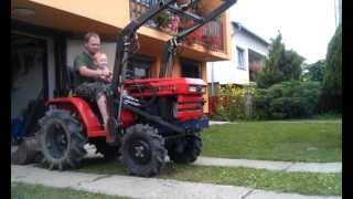 Kubota B1400 čelny nakladač  homemade frontloader [upl. by Nicky]