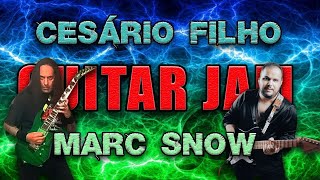 Cesario Filho amp Marc Snow  Guitar Jam [upl. by Nyret]