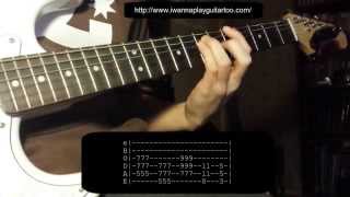 How to play Minor Threat by Minor Threat Tutorial tab guitar lesson [upl. by Udell]