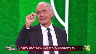 Morelli su Greta Beccaglia molestata in diretta tv quotGli ultras sono molto fragili attaccano [upl. by Akeimat]