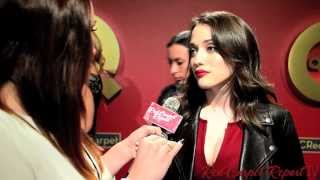 Kat Dennings CBSs quot2 Broke Girlsquot at QVCs Red Carpet Style Party QVCRedCarpet OfficialKat [upl. by Rubma]