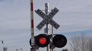 Railroad Crossing Compilation Of GS Type 3 Electronic Bells [upl. by Wadell]