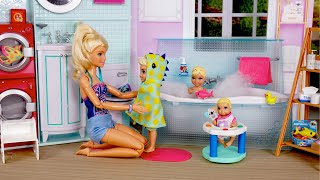 Barbie amp Ken Doll Family Night Routine amp Playground Adventure [upl. by Arah]