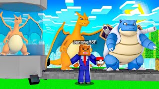 I Became A POKEMON MASTER In Minecraft Pixelmon Tycoon [upl. by Elyac]