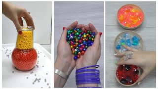 Oddly Satisfying video compilation with beads bells balls marble run xylophone and more [upl. by Aneez]