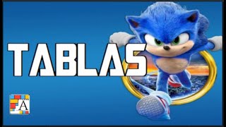 🦔APRENDER las TABLAS de multiplicar EN 10 MINUTOS SONIC🐾 [upl. by Nimesay833]