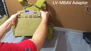 AXL Advanced Placard Adaptor for Crye LVMBAV and LVRBAV [upl. by Akinas]