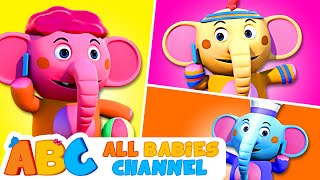 All Babies Channel  Elephant Song  More Nursery Rhymes amp Kids Songs  ABC [upl. by Giguere546]