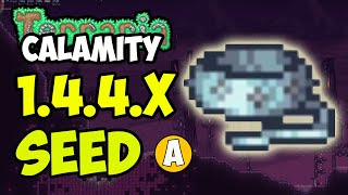 Terraria Calamity Mod how to get TUNDRA LEASH NEW SEED for 1449 2024 [upl. by Vallery]