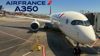 🇺🇸 New York JFK  Paris CDG 🇫🇷 Air France Airbus A350 New Cabin  FULL FLIGHT REPORT [upl. by Jit162]