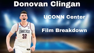 Donovan Clingan is DOMINATING College Basketball  Film Breakdown [upl. by Yetah]