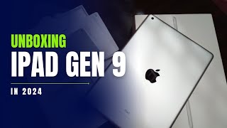 Unboxing ipad 9th generation in 2024  TheVibrantVault  Unboxing ipad [upl. by Hnahc896]