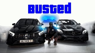 BUSTED BY THE POLICE IN MY E63S AMG ONLY HAD IT BK 5MINS [upl. by Ahcila]