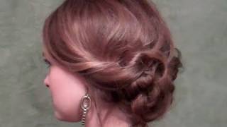 Twist and Go Updo for girls on the go [upl. by Riocard]