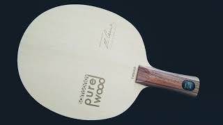 Unboxing the Tibhar Samsonov Pure Wood table tennis blade [upl. by Akirdnuhs]