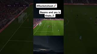 Rocket shoot part 26 pes2020 manchestercityclub football goals viralvideo shorts [upl. by Selij]