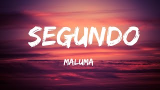 中西歌詞 Maluma  Segundo Lyrics《Por eso vine hasta aquí no me voy de aquí 這就是我來這裡的原因 我不會離開這裡》 [upl. by Roosnam]