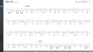 System Of A Down  Aerials BASS TAB PLAY ALONG [upl. by Hainahpez574]