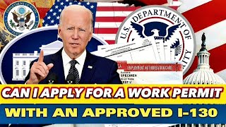 How to get a EAD Work Permit with an Approved I130 Petition 5year work permit Form I765 EAD [upl. by Yreffej]