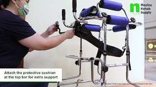 How to use a Hemiplegia Rehabilitation Walker [upl. by Gregoire]