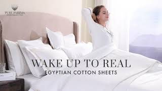 The Best Egyptian Cotton Sheets of 2024  PURE PARIMA [upl. by Zinah237]