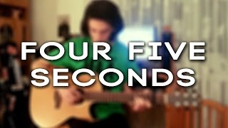 Four Five Seconds  Fingerstyle Guitar Cover by Albert Gyorfi TABS [upl. by Delora]