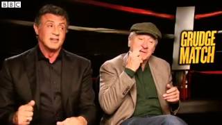 Football Focus Sylvester Stallone and Robert De Niro give their predictions [upl. by Winfield]