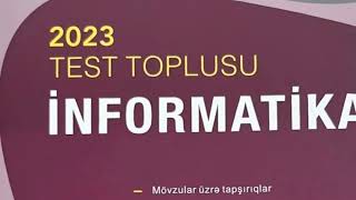 İnformatika Test Toplusu Cavabları 2023 DİM [upl. by Ynes129]