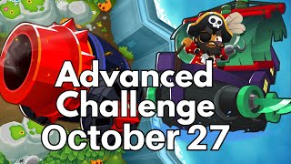 BTD6 Advanced Challenge  DDT Madness Remix  October 27 2023 [upl. by Ailehpo]