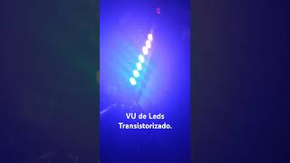 Construa um incrível VU de leds transistorizado caseiro amplificador transistor led [upl. by Yssenhguahs]