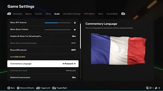 Comment changer les commentateurs dans EA FC 25 PS5 XBOX PC PS4 [upl. by Neros]