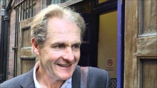 Devine Encounters Robert Bathurst  Downton Abbeys Sir Anthony Strallan [upl. by Moorefield]