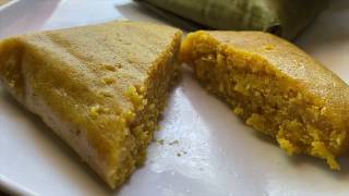 How to make Guyanese Conkie  A Sweet and super delicious dessert hot or cold  Full recipe below [upl. by Adelaide]