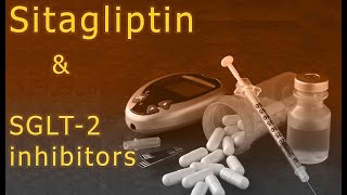 Sitagliptin DPP4 inhibitor amp Canagliflozine SGLT2 inhibitor with mnemonics  Quick review [upl. by Alenairam851]